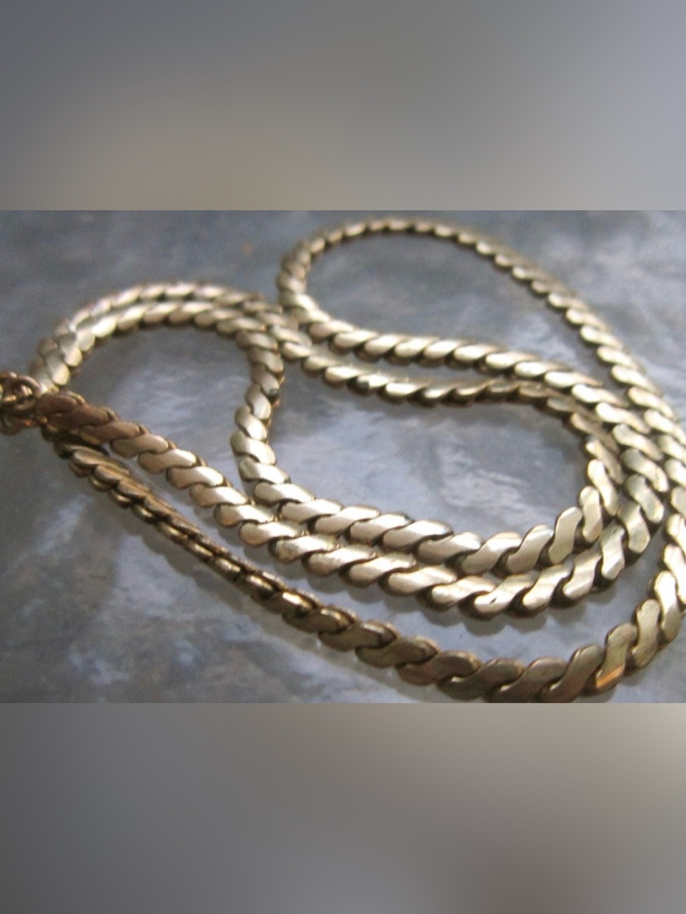 Gold fill serpsntime Link Necklace - Women Jewelry